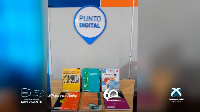 Comunales sanvicentinas: “Punto Digital” incorporó material de lectura