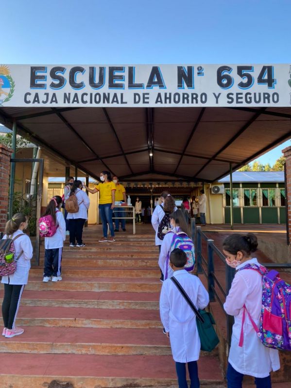 Misiones y una vuelta a clases con estricto protocolo y muchos reencuentros