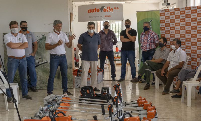 En tres meses, el INYM duplicó la cantidad de herramientas entregadas a los pequeños productores
