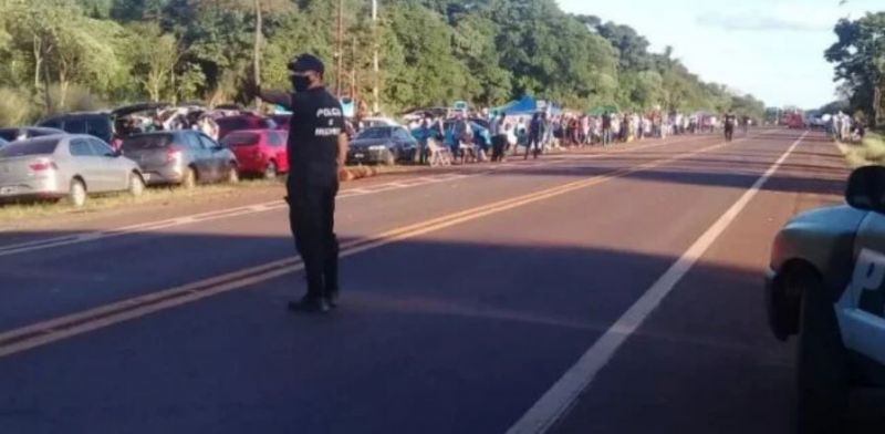 A pesar de las protestas, está garantizada la circulación en rutas misioneras según la Policía