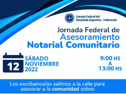 Escribanos ofrecen asesoramiento gratuito a la comunidad