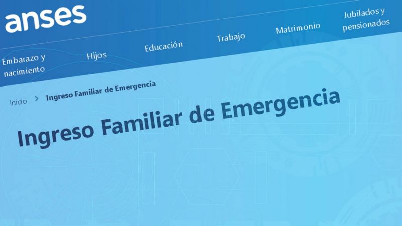 El Gobierno vuelve a pagar el IFE en junio - Anunciaron fechas de pago