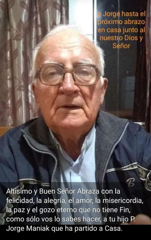 Comunales sanvicentinas: Falleció el sacerdote Jorge Maniak - Profundo pesar en la comunidad - VIDEO en su "memoria"