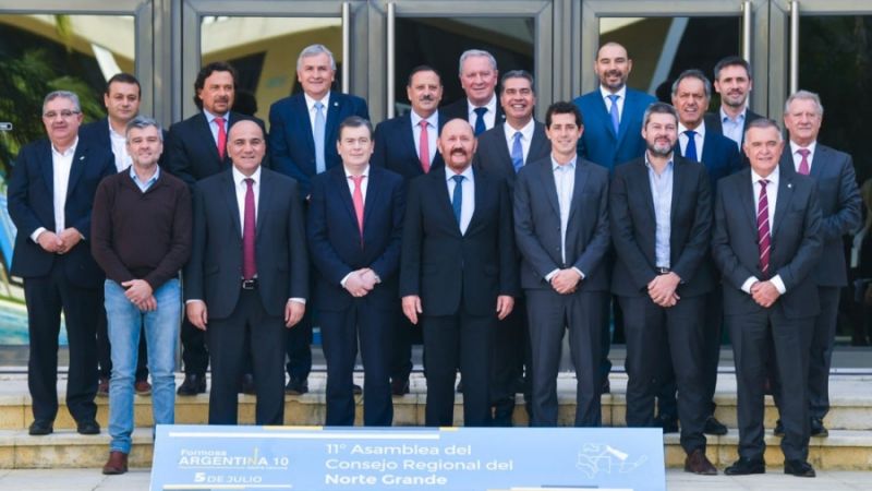 El Gobierno nacional se reunió con los gobernadores del Norte Grande: Acuerdo de respaldo al sector productivo