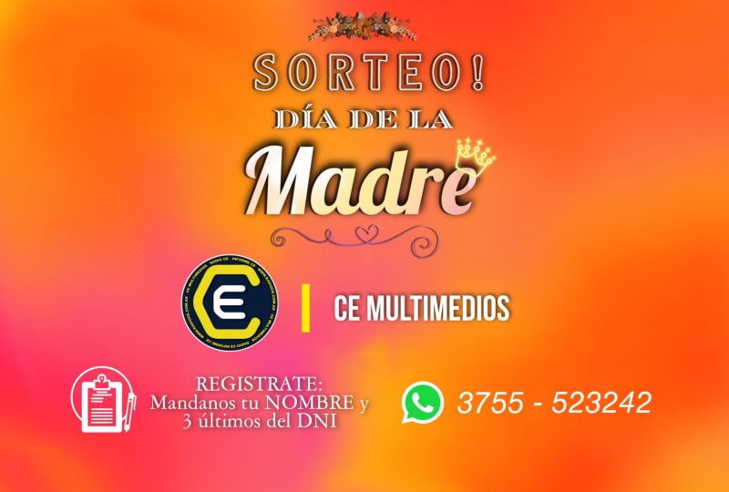 Radio Ce Multimedios homenajea a las “Mamis” en su Día – Sorteo de regalos y LOS GANADORES SON...!!!!!