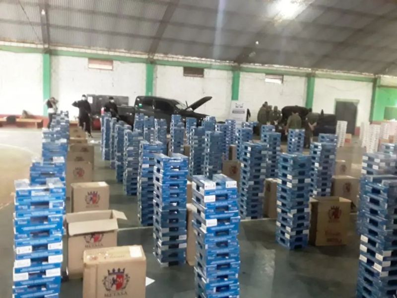 MISIONES – San Vicente: Incautaron vehículos que transportaban 3600 cartones de cigarrillo de contrabando