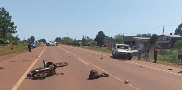 MISIONES – San Vicente: Accidente vial costó la vida de un hombre de 82 años