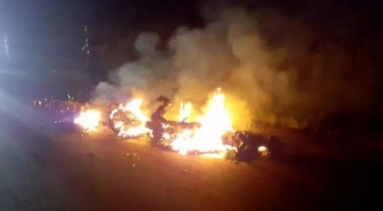 MISIONES – Montecarlo: Dos motociclistas fallecidos por fuerte choque entre sí
