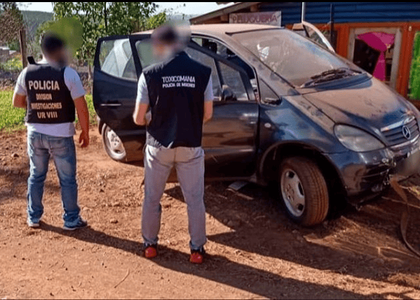 MISIONES - San Vicente: Recuperaron un auto robado en Buenos Aires