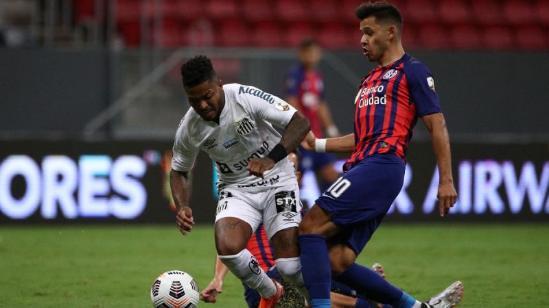 FÚTBOL – Copa Libertadores: Santos de Brasil se clasificó a la fase de grupos al eliminar a San Lorenzo