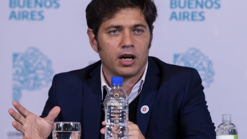 Axel Kicillof se realizó el test para descartar que tenga coronavirus y el resultado dio negativo