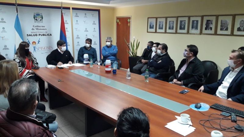 El Gobierno de Misiones planifica vacunación a trabajadores de Asociaciones, Cámaras y Sindicatos