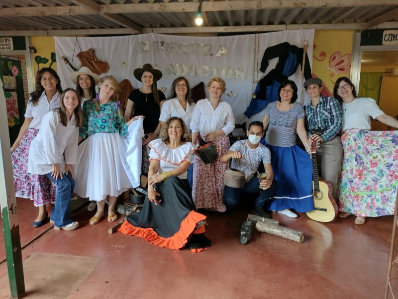Comunales sanvicentinas: Singular Acto por el "Día de la Tradición" en la Escuela 654
