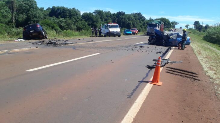 MISIONES – Pto. Leoni: Dos fallecidos en fatal accidente vial sobre RN12