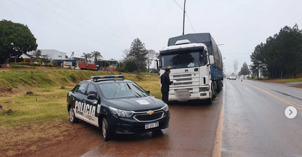 MISIONES – Salto Encantado: Interceptaron camión que transportaba soja ilegal