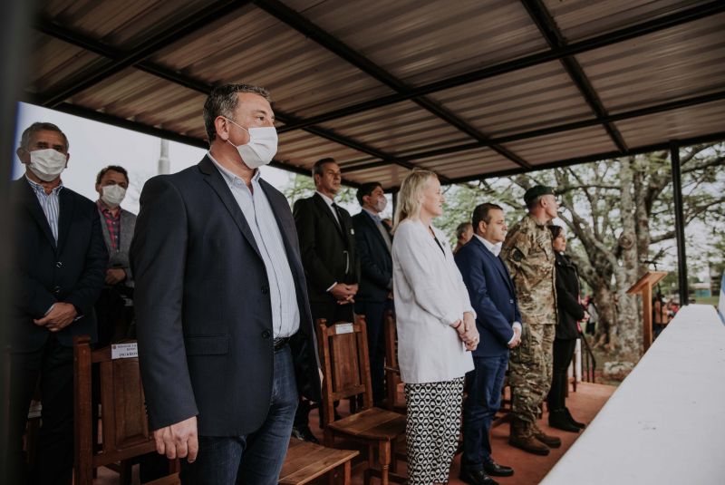 Herrera Ahuad presidió la ceremonia de egreso de 1500 soldados voluntarios de Misiones