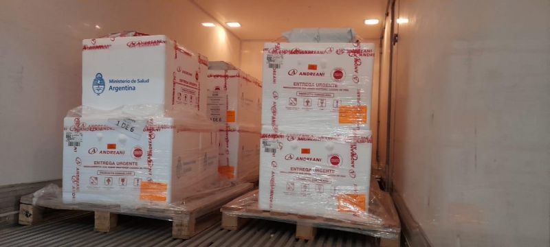 Misiones recibió otra partida de 13.800 dosis de la SputniK V componente 1