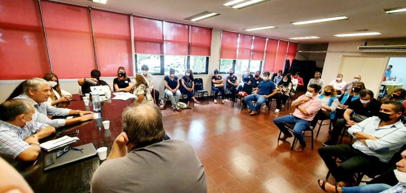 Misiones: Cumpliendo lo establecido en el Acta Acuerdo, se reunió la Mesa de Diálogo Educativa