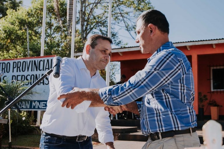 Herrera Ahuad puso en funciones al interventor del nuevo municipio de Fracrán