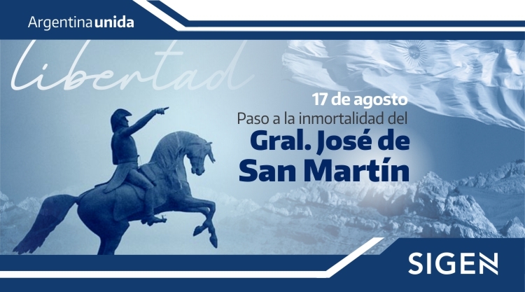 17 de Agosto: Paso a la inmortalidad del General José de San Martín - 👉 INFO AMPLIADA - Acto en San Vicente con galería fotos