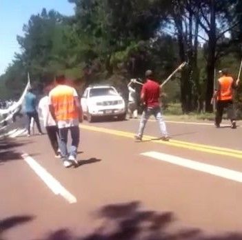 Cortes de ruta en Misiones: Juez Federal pidió intervención de fuerzas de seguridad provinciales y nacionales - Productores en manifestación «antipiquetes» - VIDEO