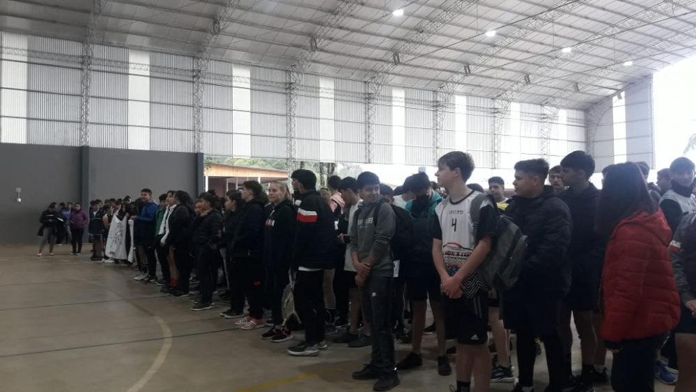 Comunales sanvicentinas: Se realizó el lanzamiento de los Juegos Sanvicentinos que comprenden intercolegiales y Evita