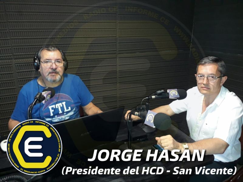 Comunales sanvicentinas: “Tenemos la intención de legislar para 10 años” dijo Hasan
