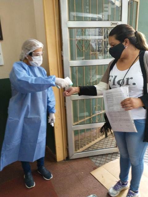 Prevención COVID 19: Promotores y Agentes Sanitarios en escuelas de todo Misiones