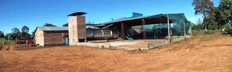Comenzó a funcionar nuevo secadero de yerba mate en Fracrán