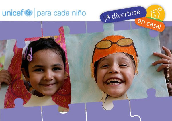 UNICEF lanzó la guía “A divertirse en casa”