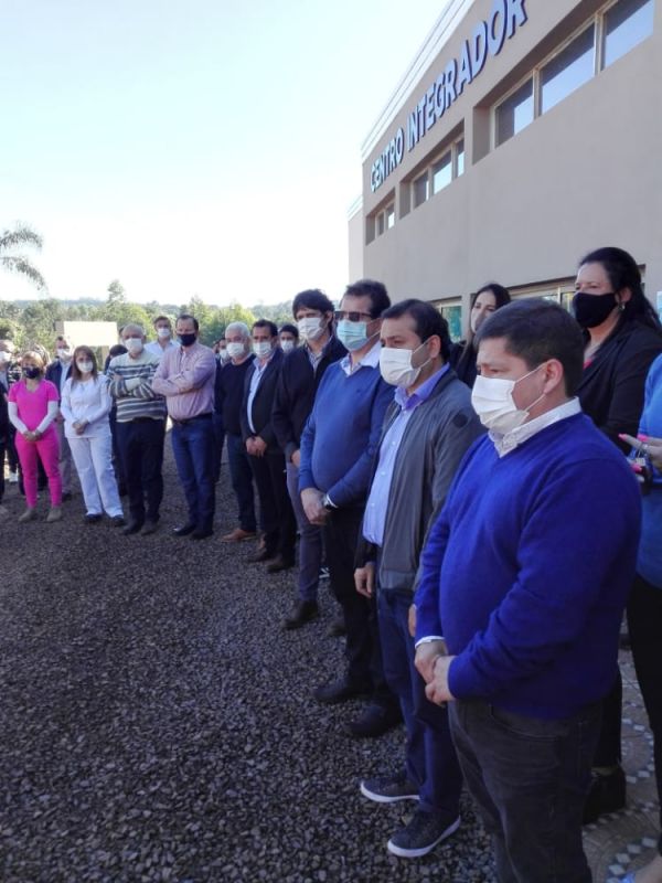 Comunales sanvicentinas: Herrera Ahuad y el intendente Rodríguez reinauguraron el CIC y nueva casilla para Bromatología y Turismo