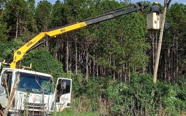 Comunales sanvicentinas: EM informa sobre estado de situación servicio eléctrico luego de la tormenta