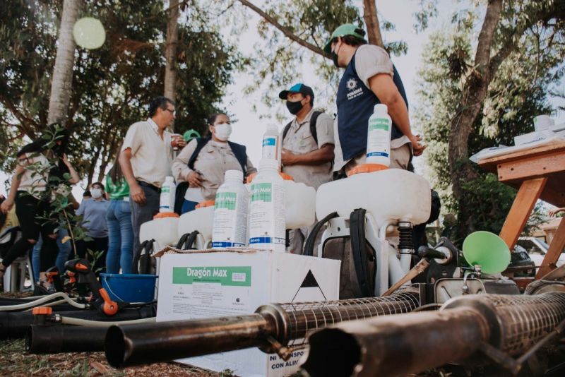 “Las cuestiones vectoriales siempre deben estar en la agenda provincial”, dijo Herrera Ahuad en el lanzamiento de la campaña contra el dengue - También en S Vicente.