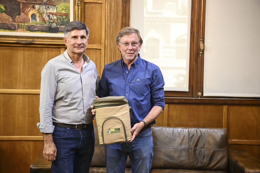 Balance y proyección yerbatera, temas del INYM con el Secretarío de Agricultura de la Nación