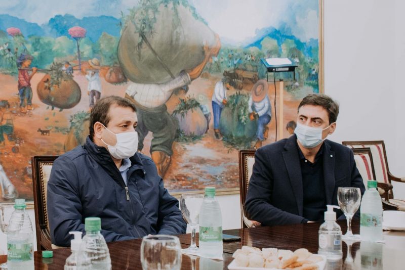Herrera Ahuad mantuvo un encuentro con referentes del sector industrial