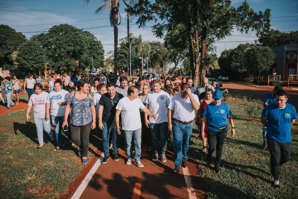 Misiones: Herrera Ahuad inauguró nuevas obras viales en Santa Ana