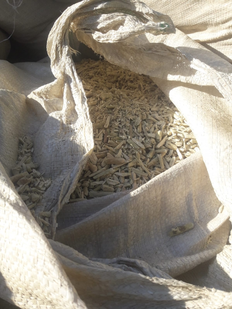 AGRO - El INYM intervino 4.000 kilos de palo molido en un secadero de Colonia Alberdi