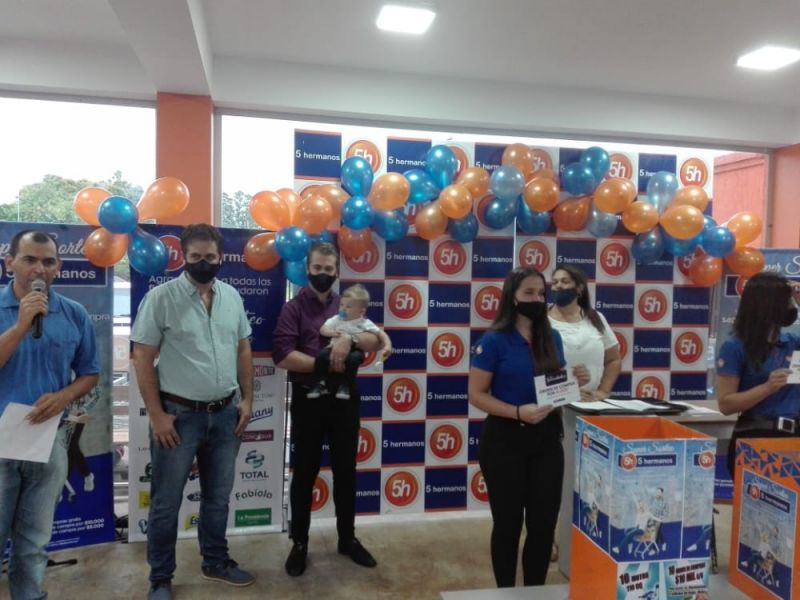 Comunales sanvicentinas: 5 Hermanos realizó su sensacional sorteo de fin de año - LOS GANADORES SON....!!!!