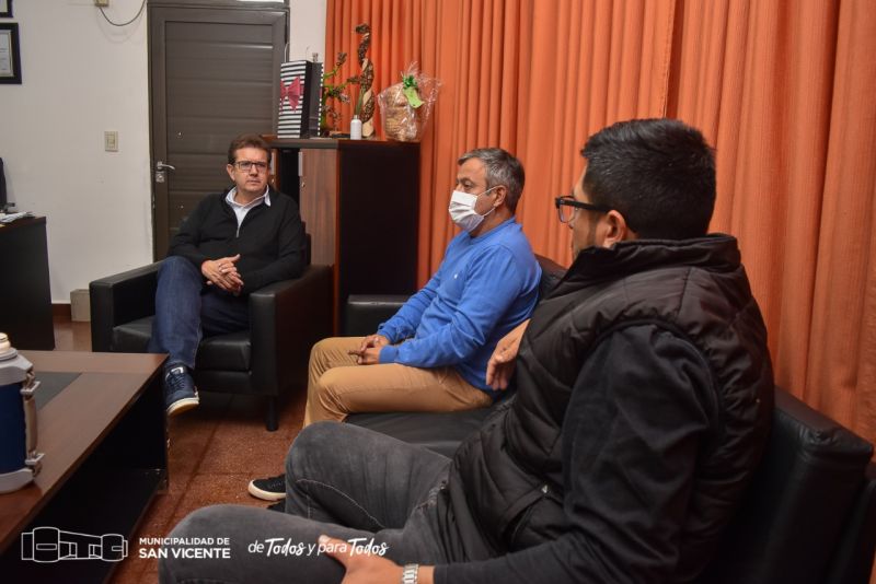 Comunales sanvicentinas: El ministro de Deportes de Misiones se reunió con el intendente Rodríguez