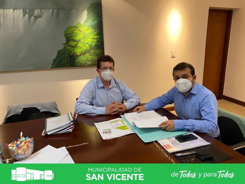 Comunales sanvicentinas: Agradecimiento del intendente Rodríguez al Gobernador Herrera Ahuad