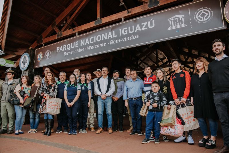 Recibieron al turista “un millón” de la temporada en Cataratas del Iguazú