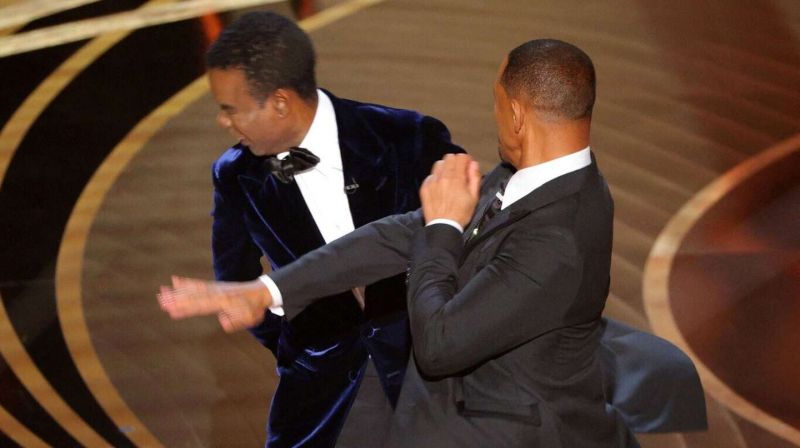 Will Smith le pegó una cachetada a Chris Rock en plena ceremonia de los Oscar 2022 - VIDEO