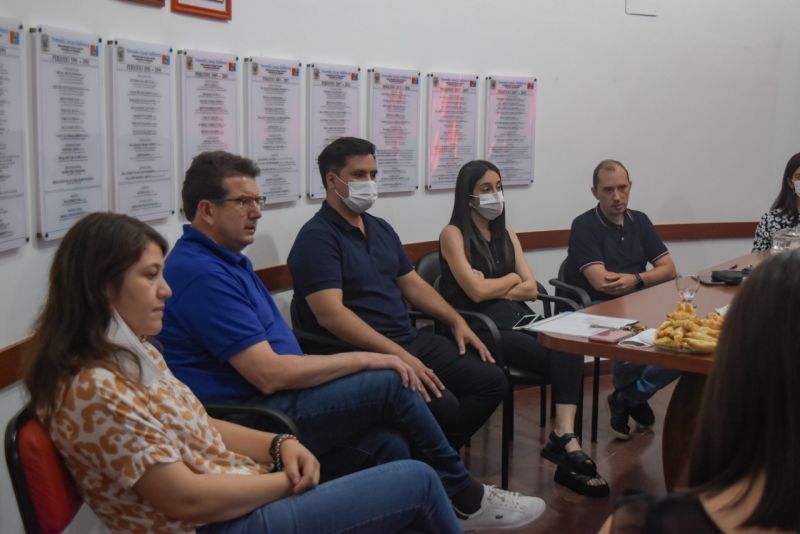Comunales sanvicentinas: Coordinan inicio de obras para el Parque Industrial local