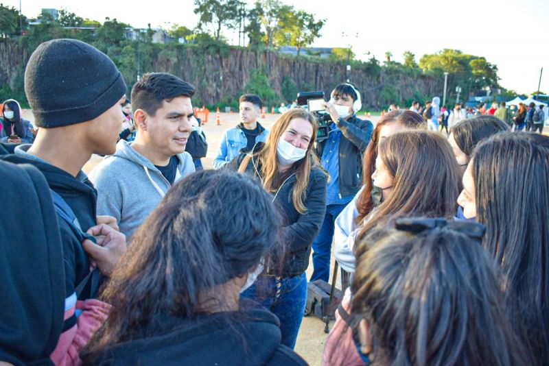 Misiones: Más de 300 jóvenes participaron de una jornada de concientización vial