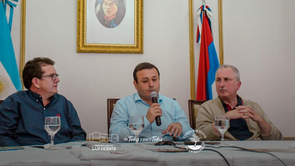 Se realizó el lanzamiento oficial de la nueva edición de la Fiesta Nacional de la Madera - PROGRAMA general