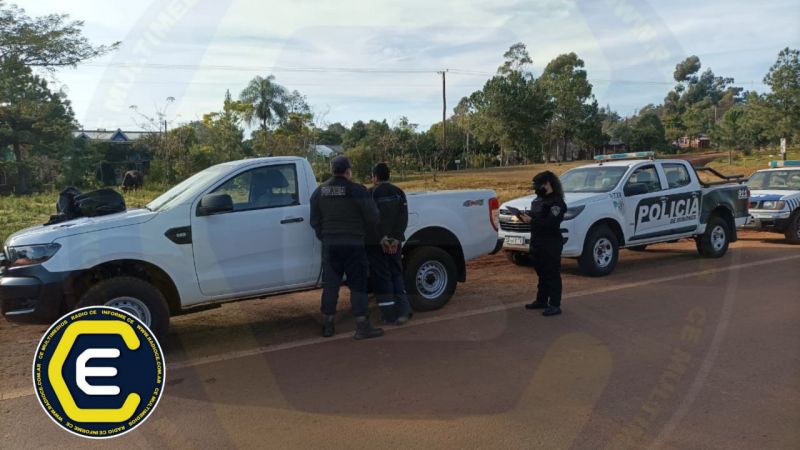 MISIONES – San Vicente: Robó una camioneta y gracias a la rápida intervención policial a los pocos minutos lo atraparon