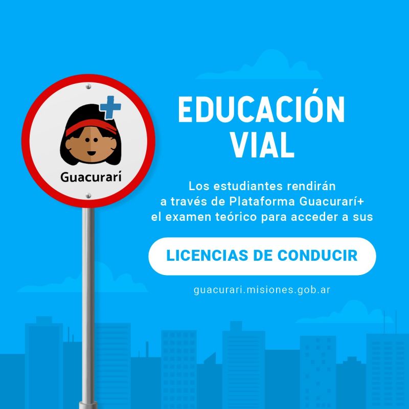 Estudiantes de Misiones rinden el teórico para la Licencia de Conducir a través de Plataforma Guacurarí +