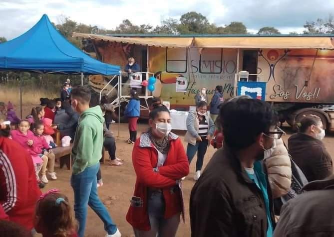 Más de 1.200 prestaciones se realizaron en el operativo del SIMisiones en Col. Aurora