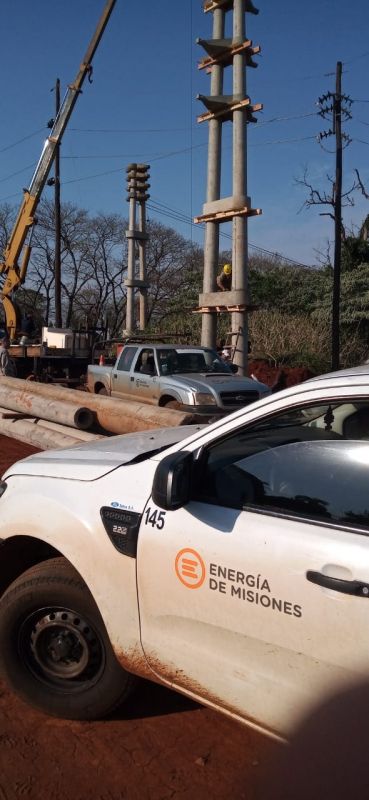 Comunales sanvicentinas: Importante avance en obra energética zonal
