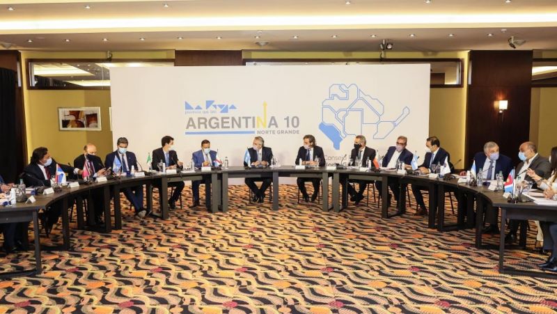 El Presidente Fernández se comprometió a compensar las asimetrías del Norte Grande
